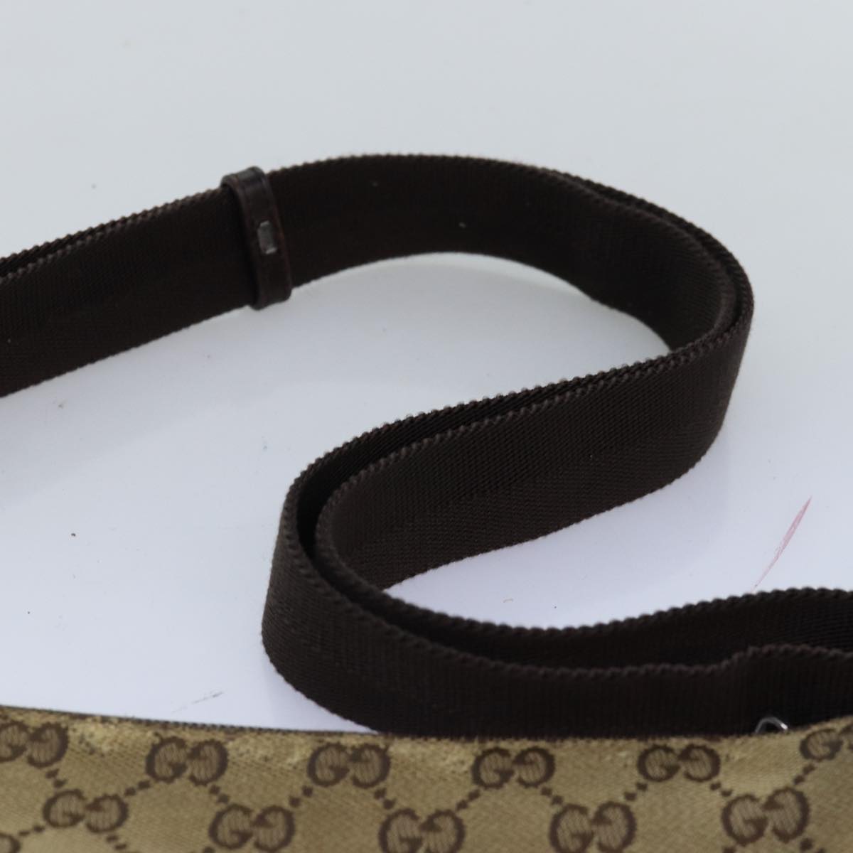 GUCCI GG Canvas Shoulder Bag Beige 145857 fm3430