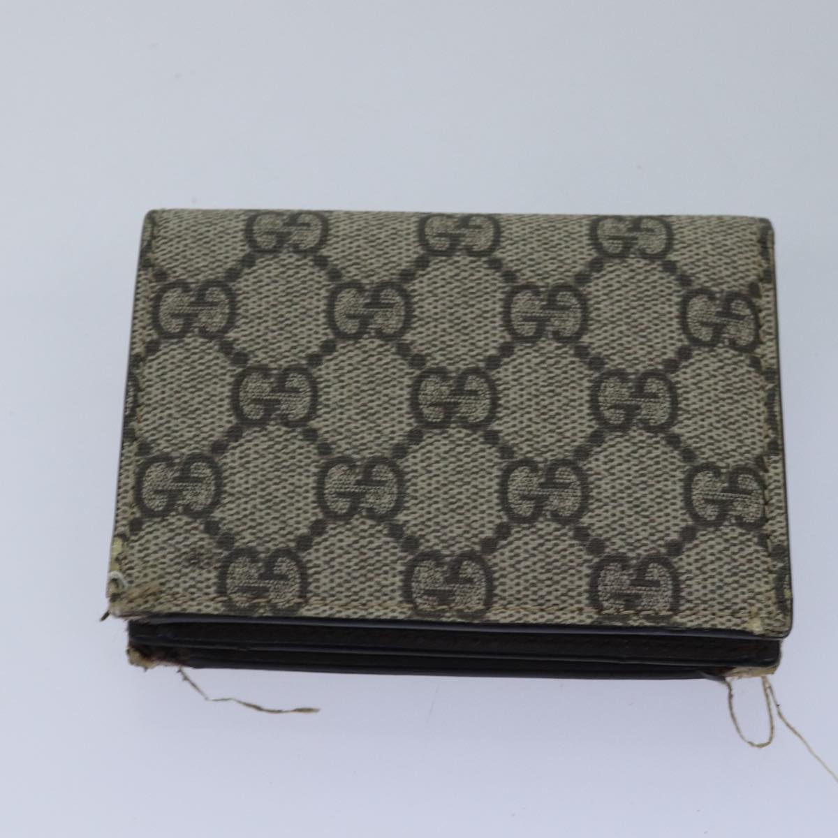 GUCCI GG Canvas Jackie Web Sherry Line Wallet 8Set Black Beige Red fm3491