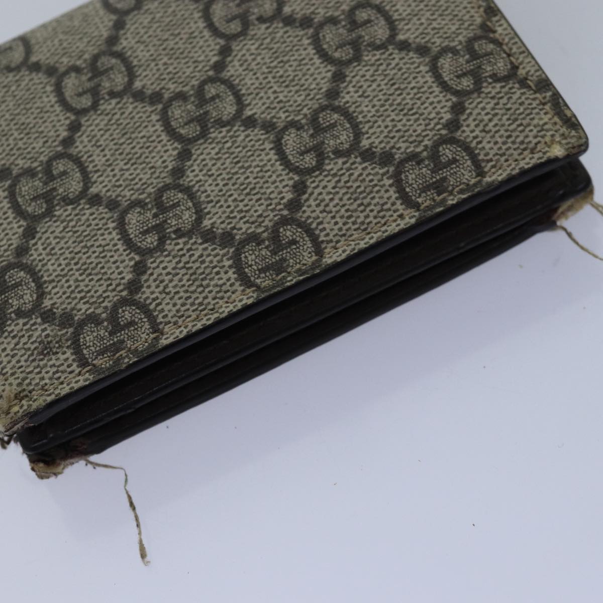 GUCCI GG Canvas Jackie Web Sherry Line Wallet 8Set Black Beige Red fm3491