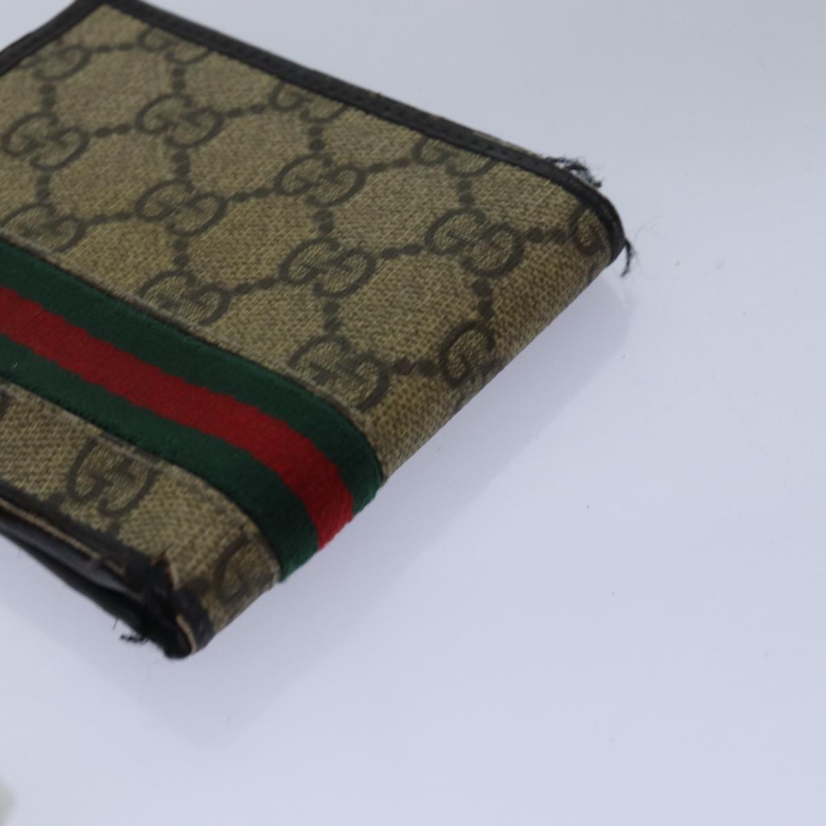 GUCCI GG Canvas Jackie Web Sherry Line Wallet 8Set Black Beige Red fm3491