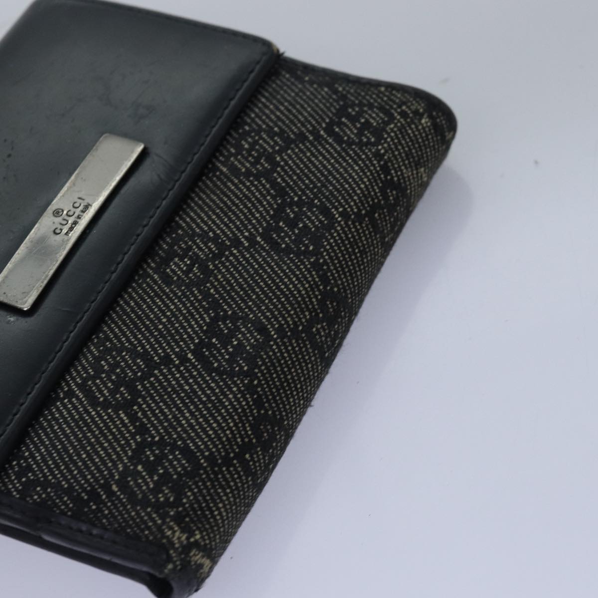 GUCCI GG Canvas Jackie Web Sherry Line Wallet 8Set Black Beige Red fm3491