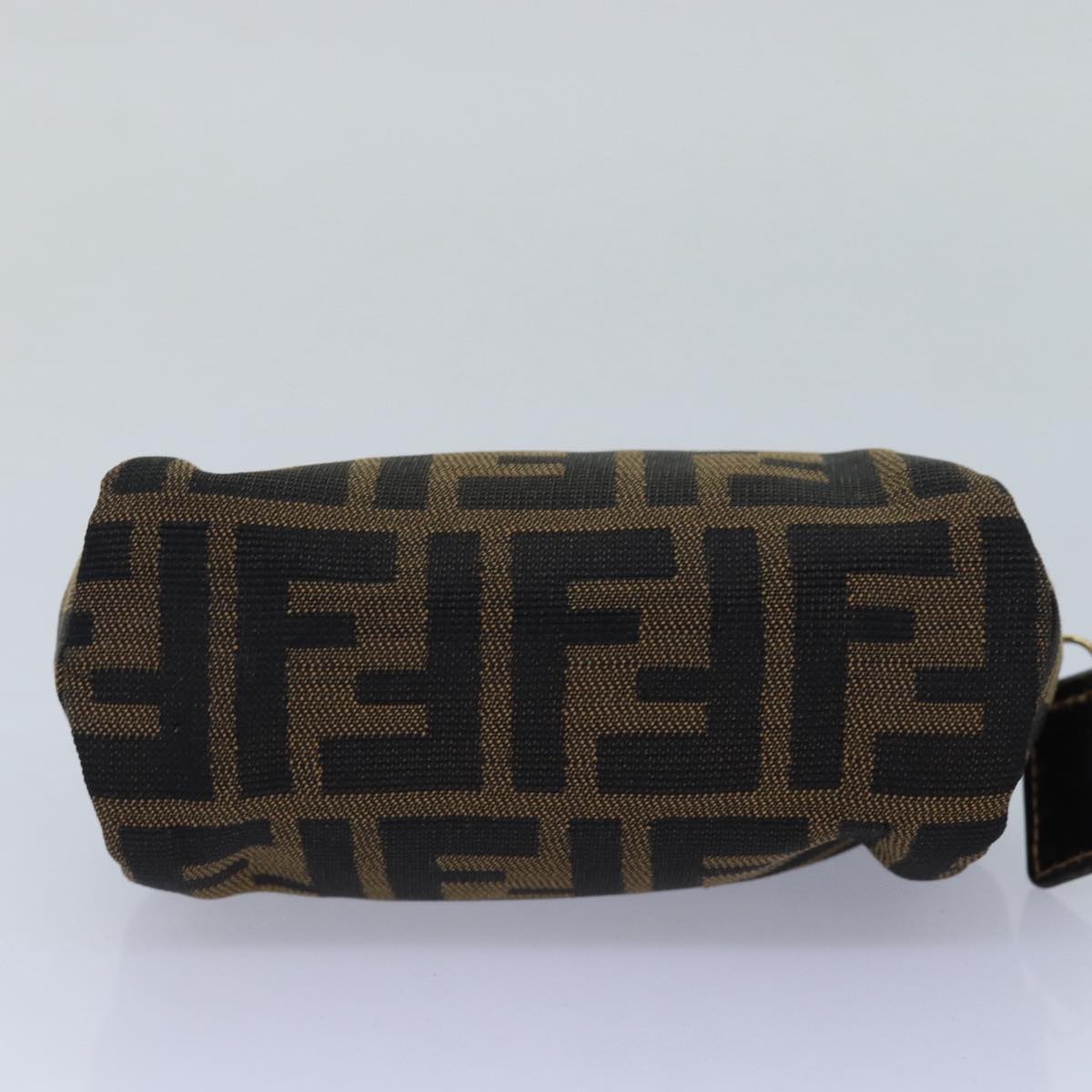 FENDI Zucca Canvas Pouch Brown fm3578