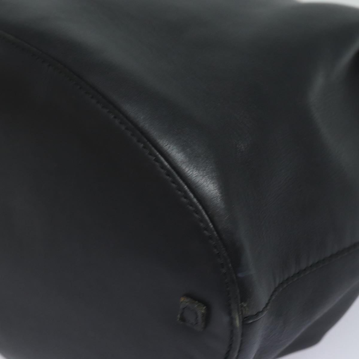 GUCCI Tote Bag Leather Black fm3585