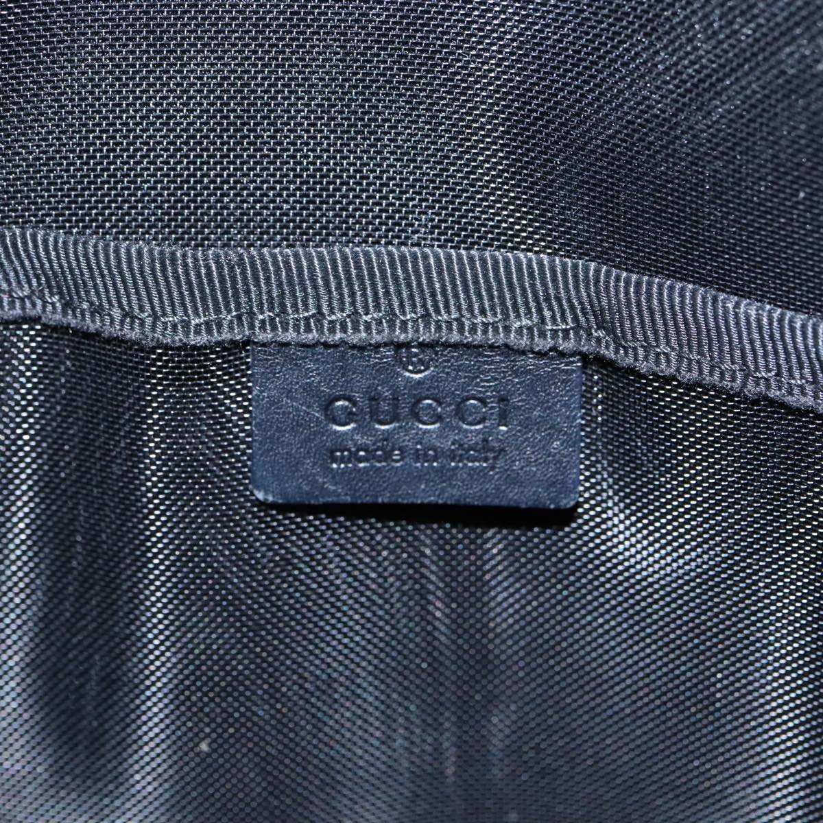 GUCCI Tote Bag Canvas Black 140691 fm4081