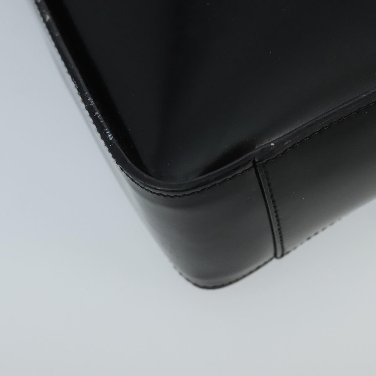 GUCCI Shoulder Bag Enamel Black 001 3032 fm4101