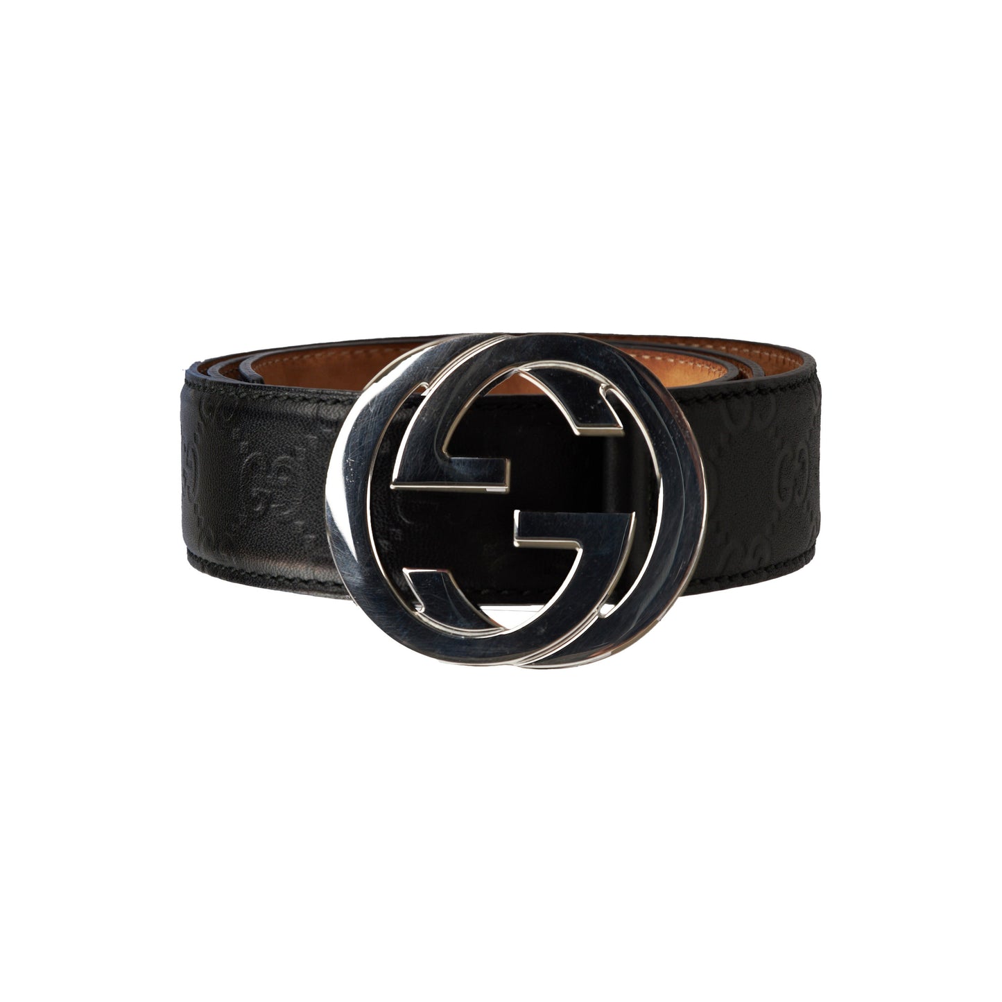 Gucci Guccissima Interlocking G Belt - '10s