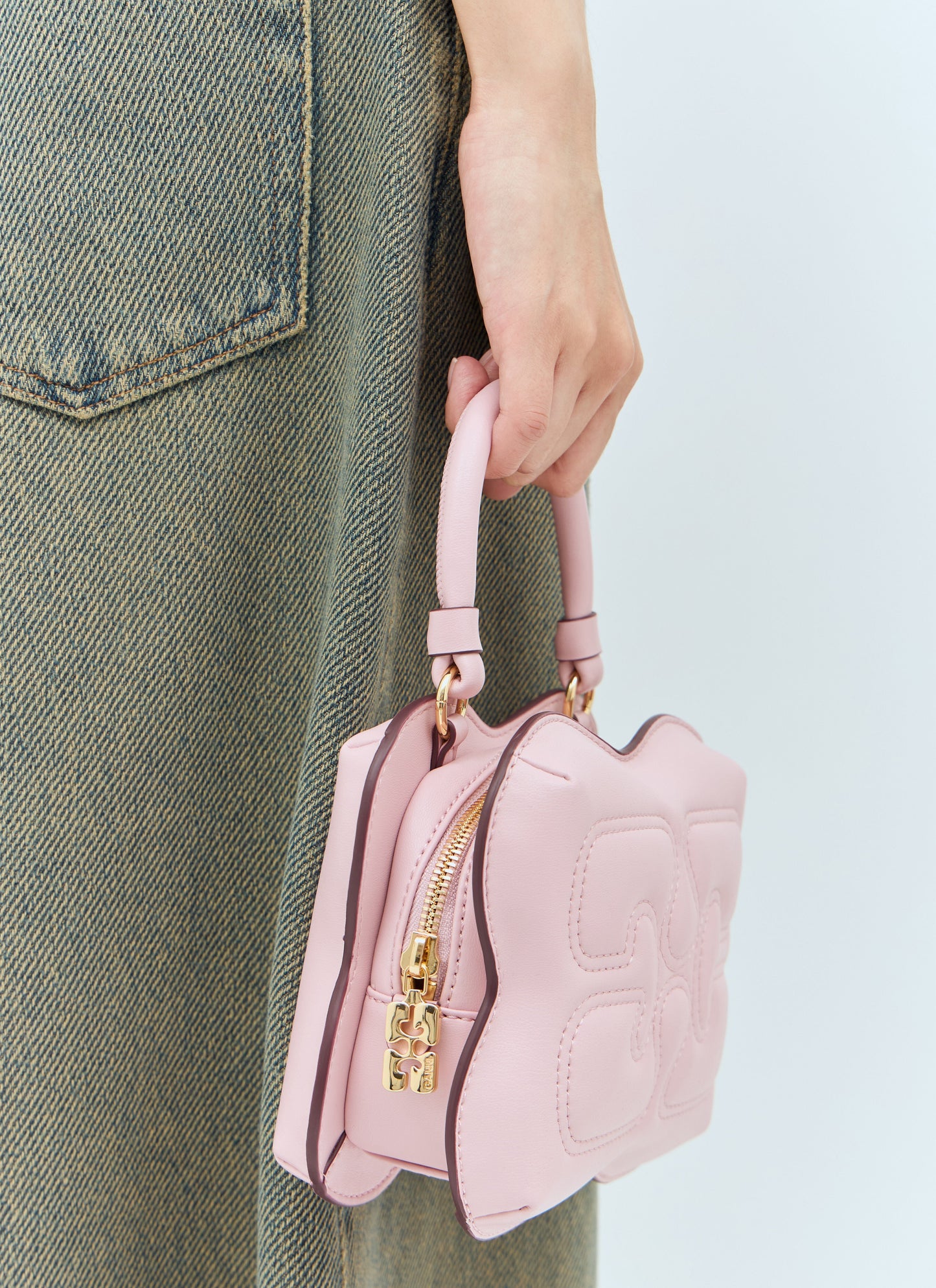 Ganni Women Small Butterfly Handbag