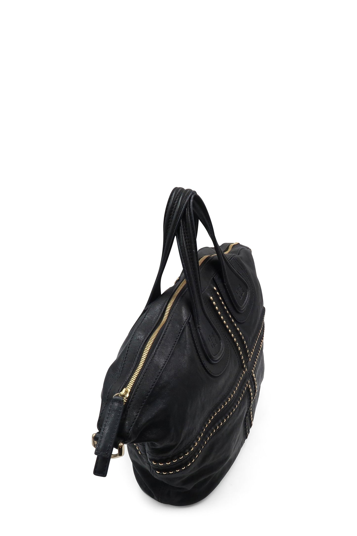 Medium Nightingale Studded Black