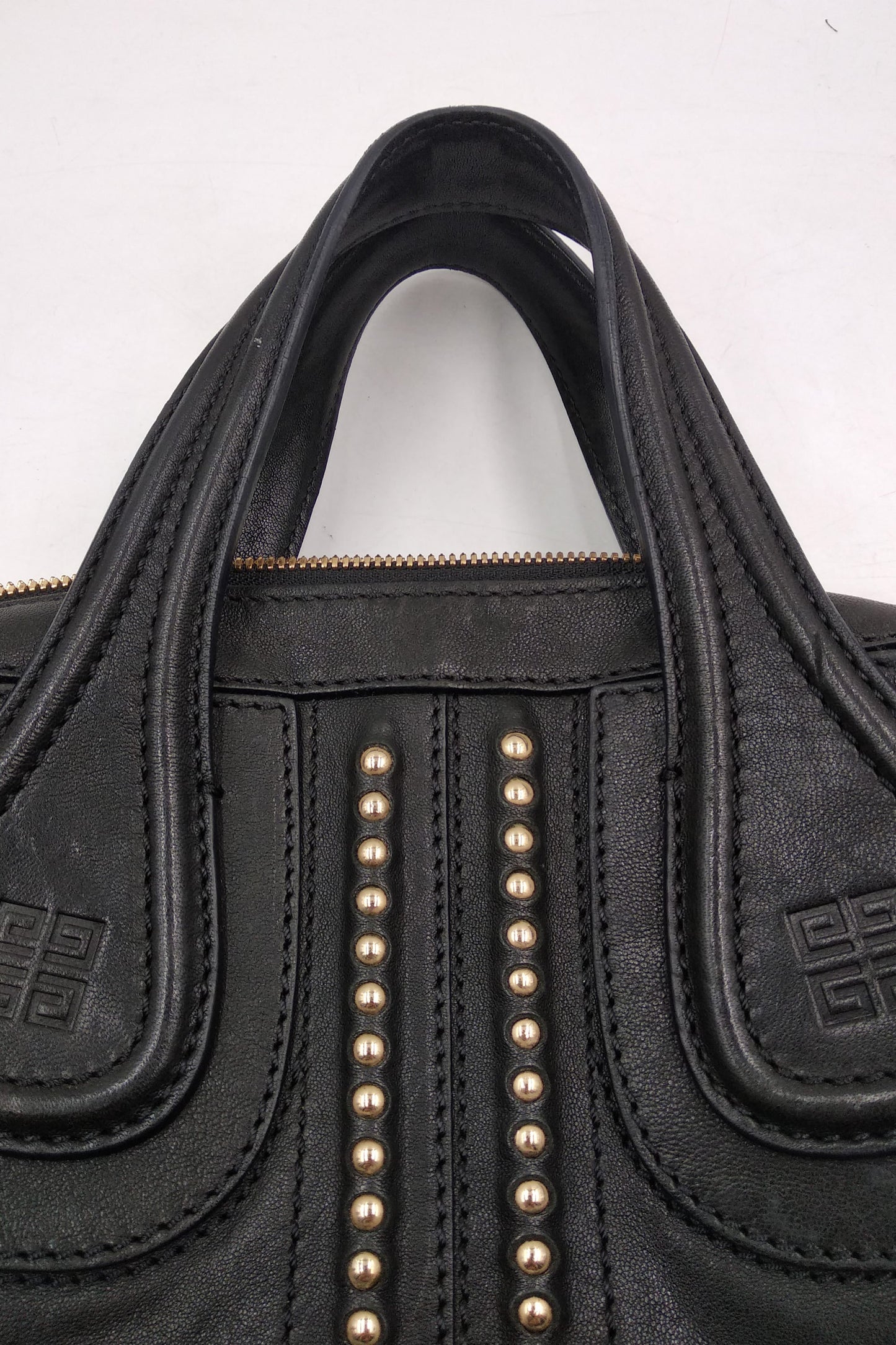 Medium Nightingale Studded Black