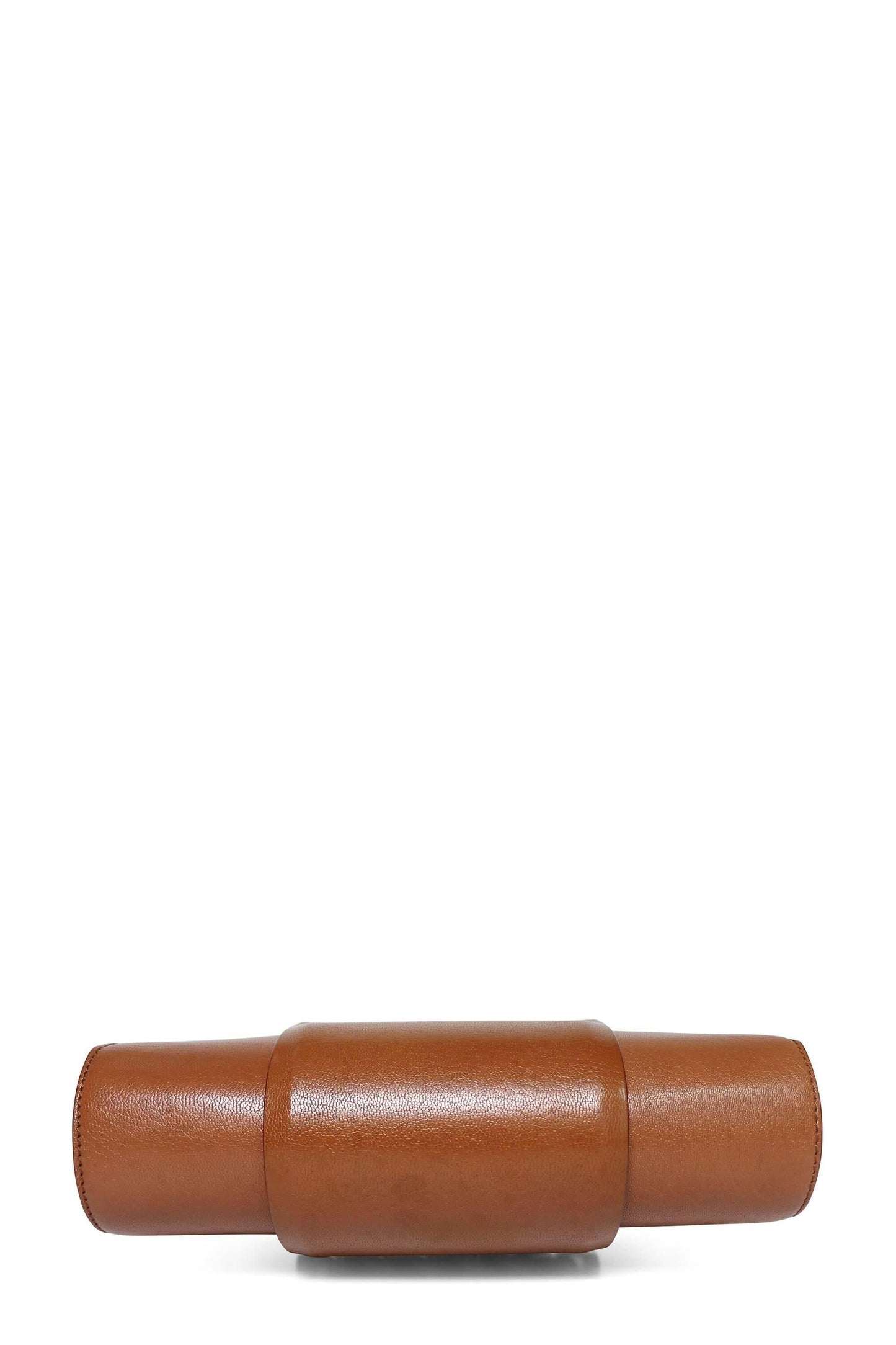 Small Infinity Flap Bag Cognac