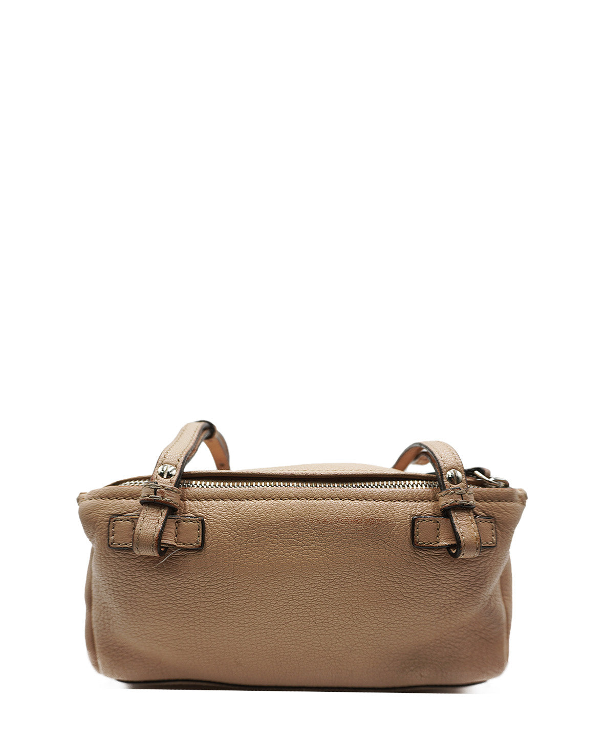 Small Leather Pandora Beige