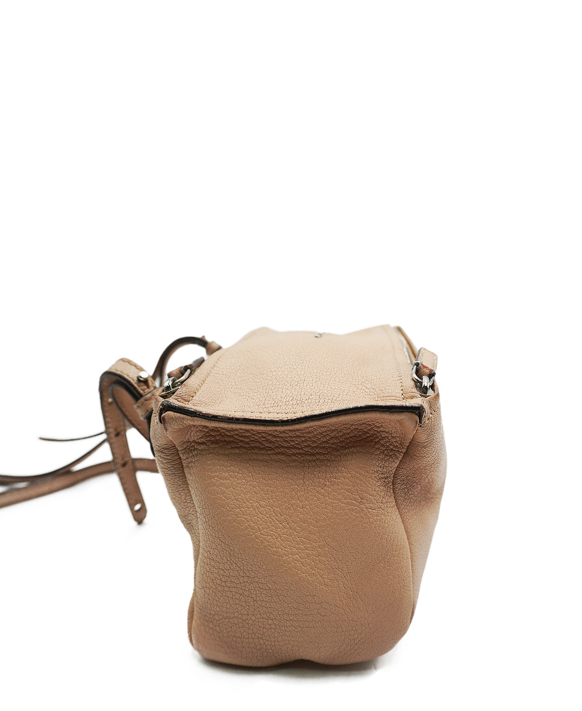 Small Leather Pandora Beige