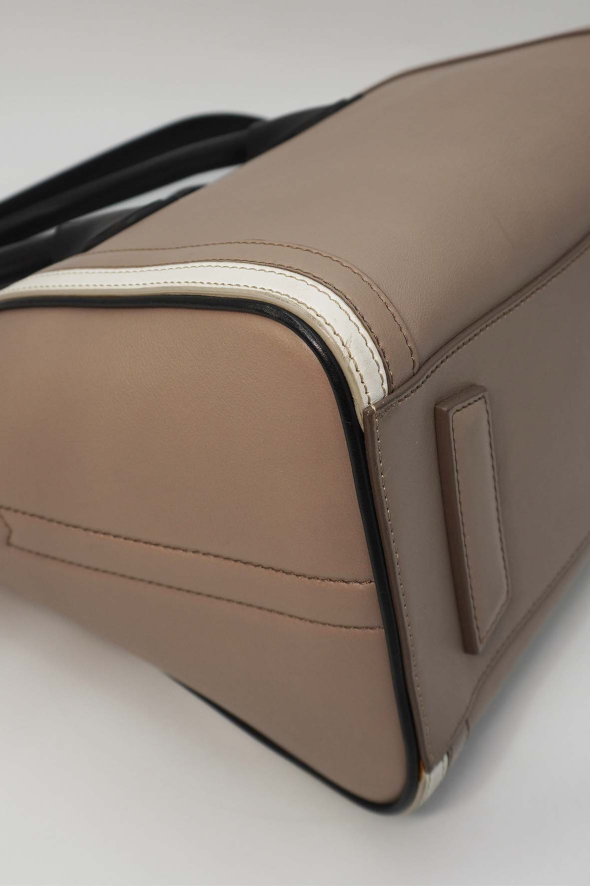 Small Antigona Tricolor Cream Multicolor