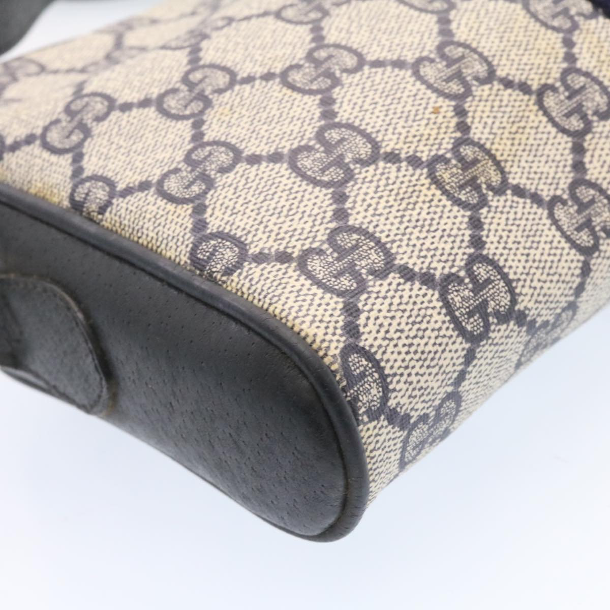 GUCCI Sherry Line GG Canvas Shoulder Bag Navy Red am1664g
