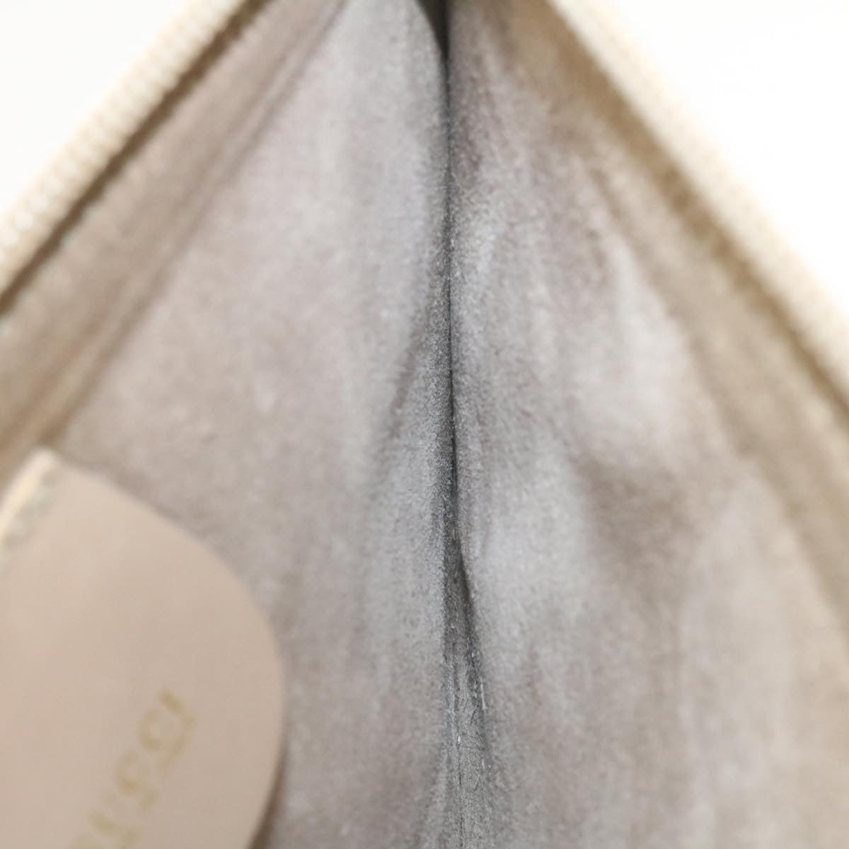 GUCCI Pouch Leather Gray am1843g