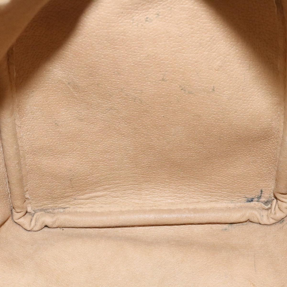 GUCCI Web Sherry Line GG Canvas Hand Bag Brown Red Green am2077g