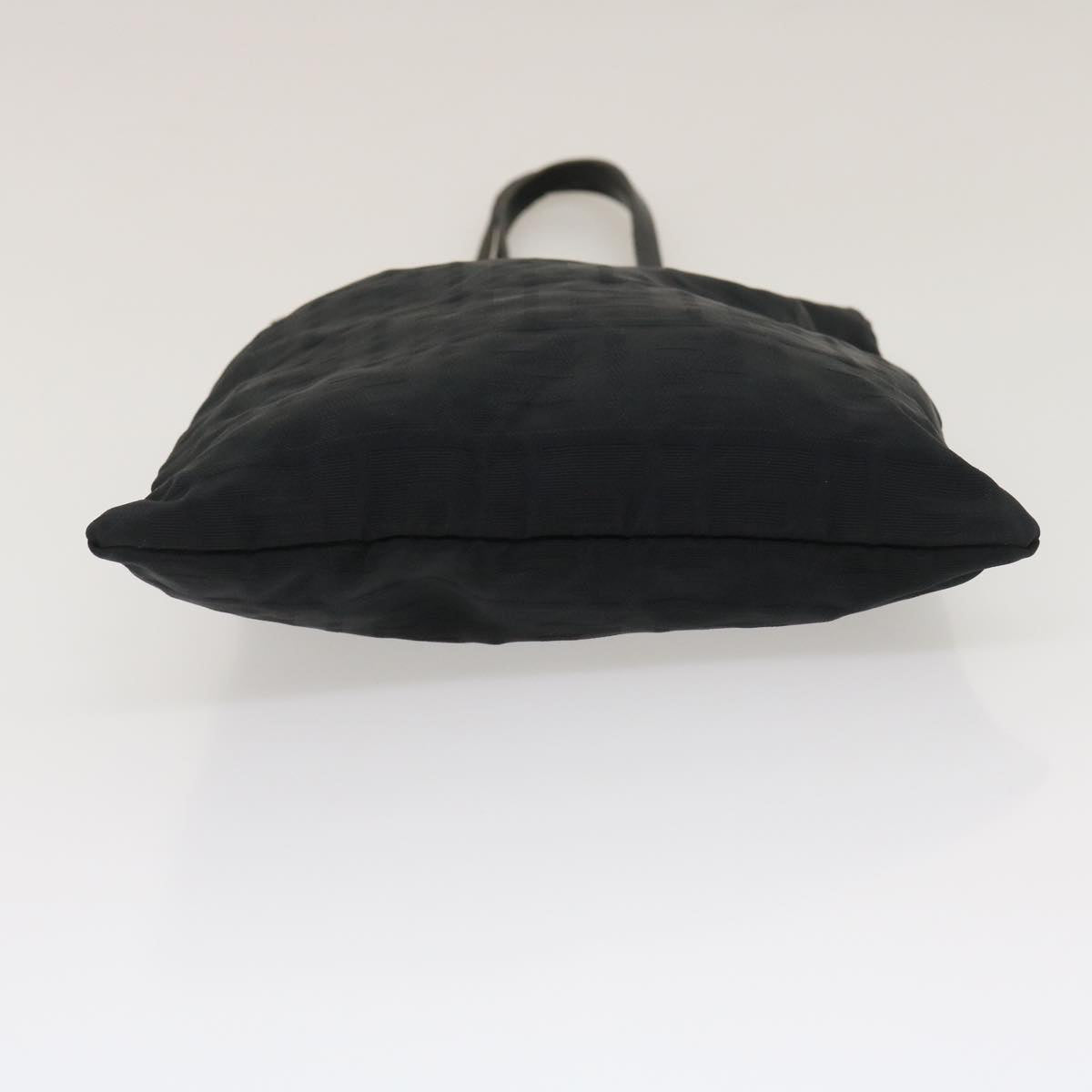 FENDI Zucca Canvas Hand Bag Black am2474g