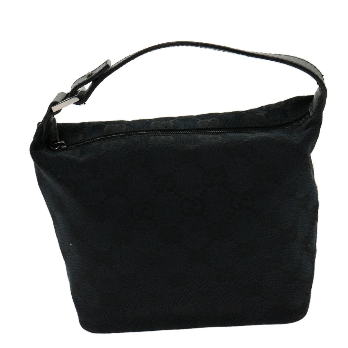 GUCCI GG Canvas Hand Bag Black am2610g