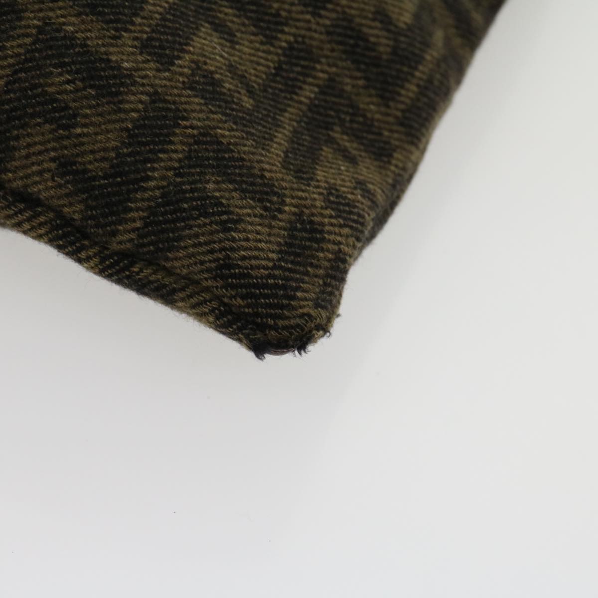 FENDI Zucca Canvas Tote Bag Wool Brown am2733g