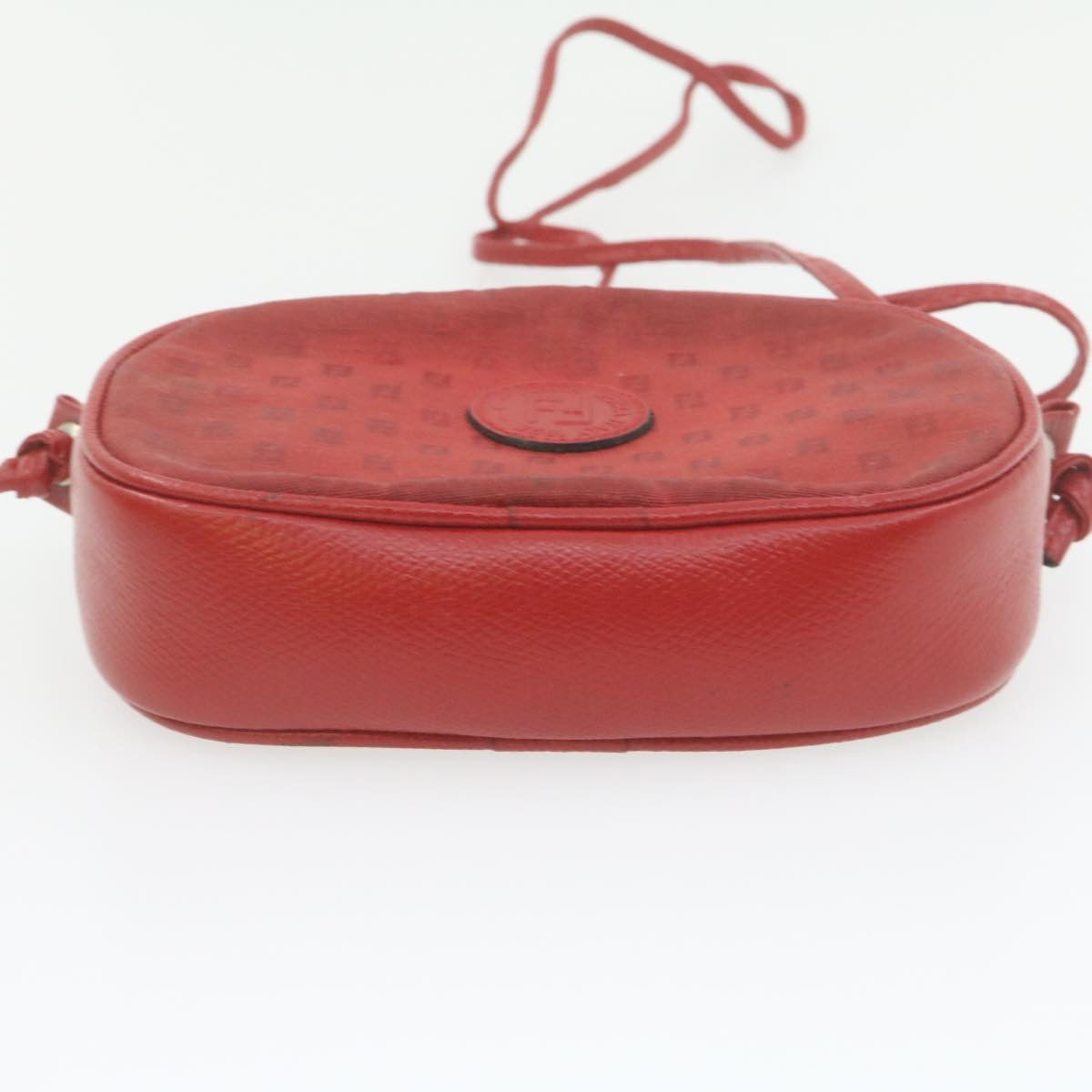 FENDI Shoulder Bag Red am864g