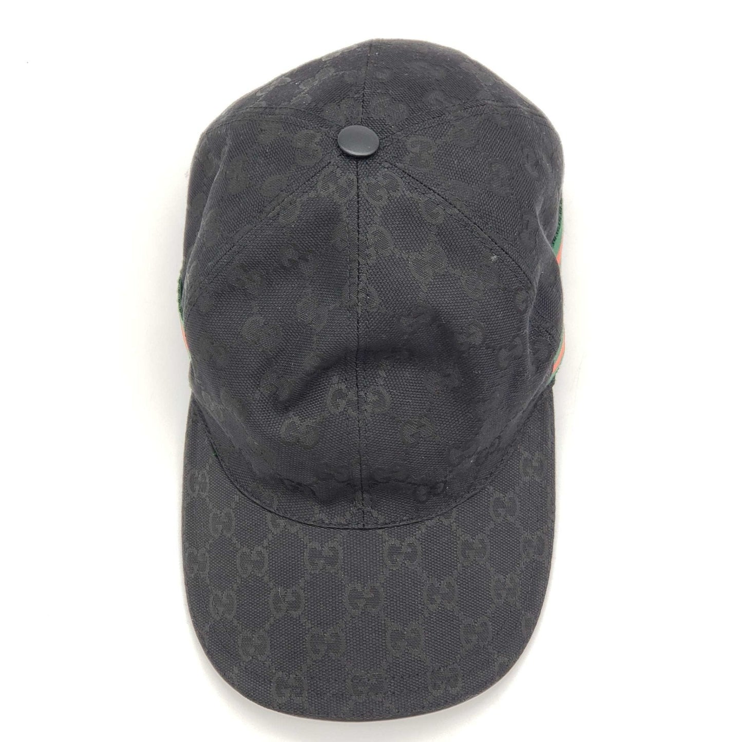 Gucci Cap Black Canvas Hat
