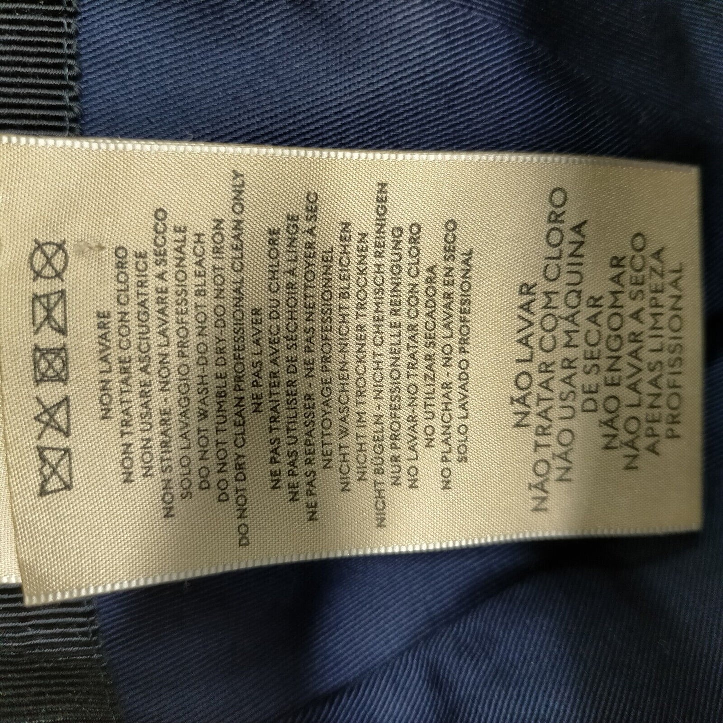 Gucci Cap GG Canvas Sherry Line Navy Blue Polyester