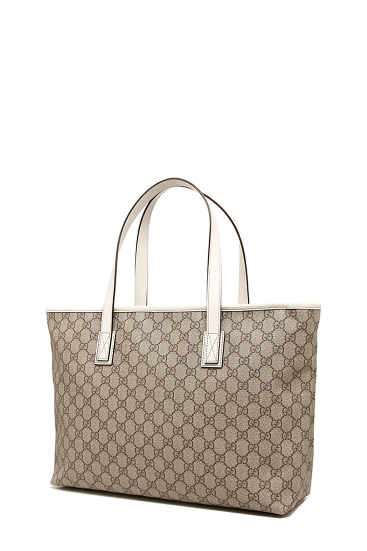 GG Supreme Tote White