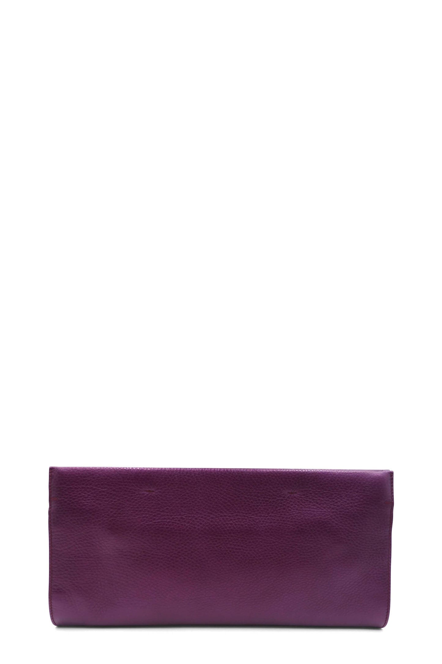 Nouveau Bamboo Tassel Clutch Purple