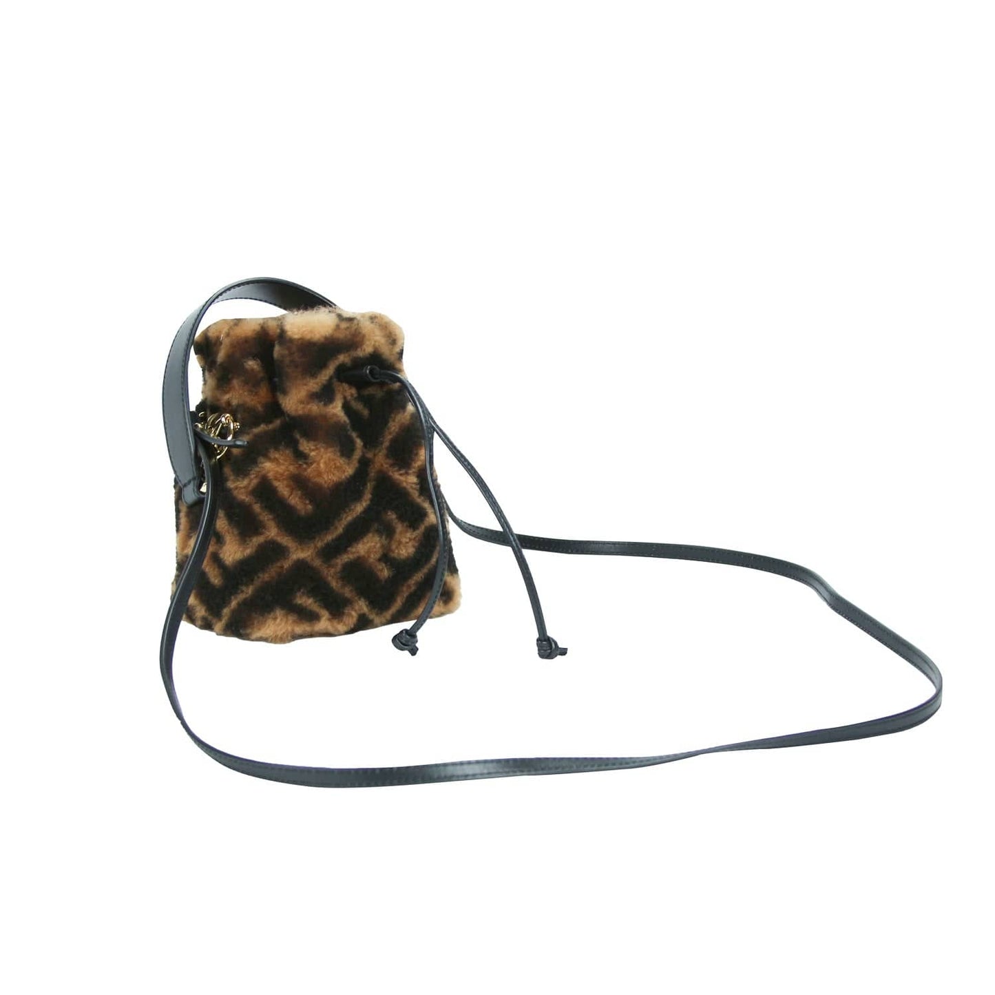 Fendi Mini Mon TrÃƒÆ’Ã‚Â©sor Sherling Bucket Bag