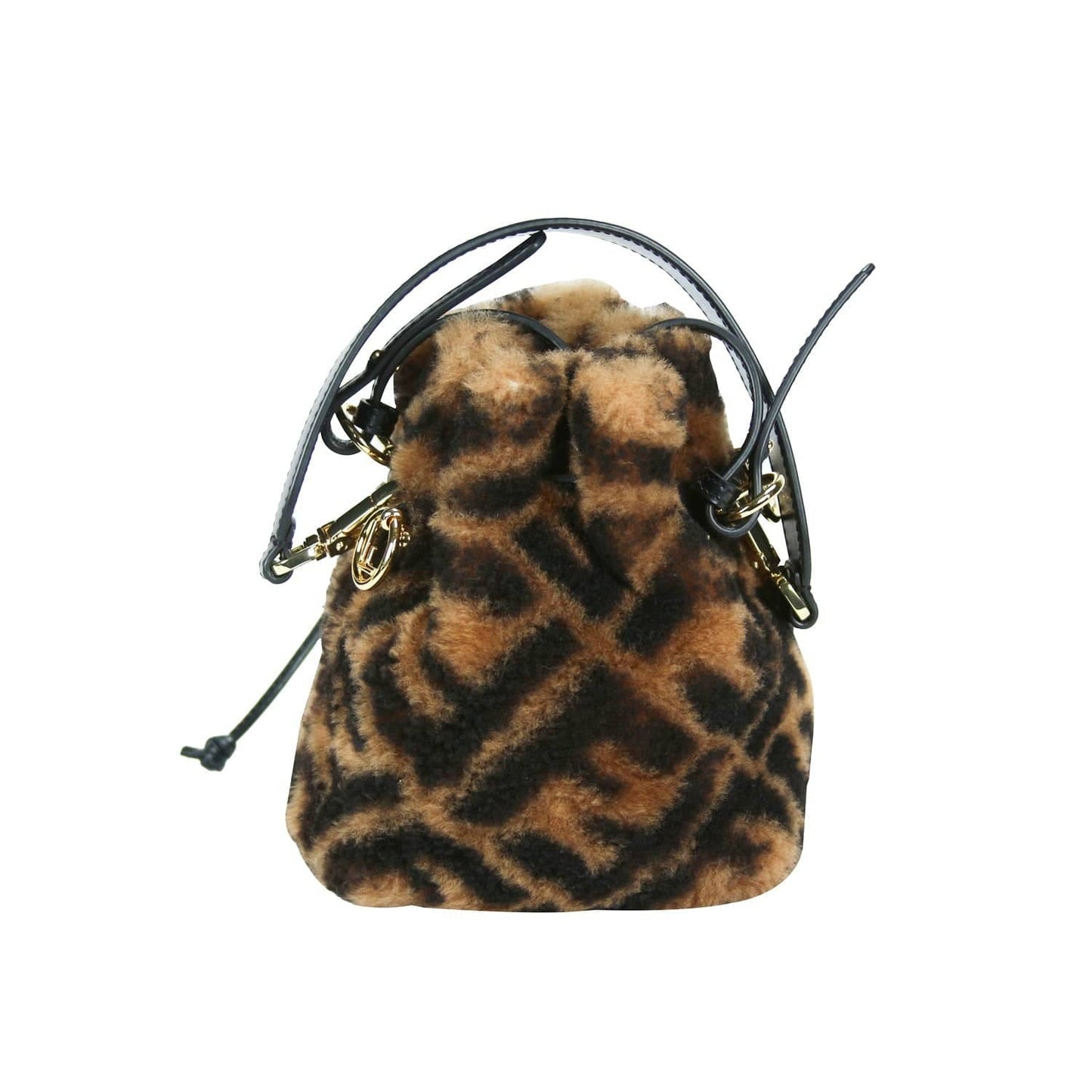 Fendi Mini Mon TrÃƒÆ’Ã‚Â©sor Sherling Bucket Bag