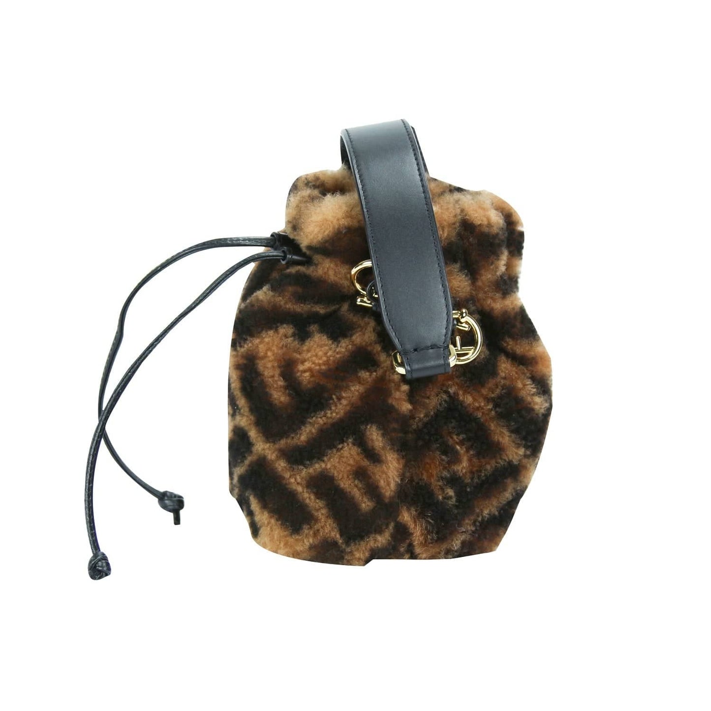 Fendi Mini Mon TrÃƒÆ’Ã‚Â©sor Sherling Bucket Bag