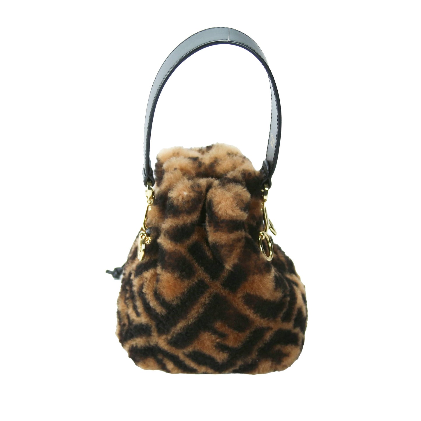 Fendi Mini Mon TrÃƒÆ’Ã‚Â©sor Sherling Bucket Bag