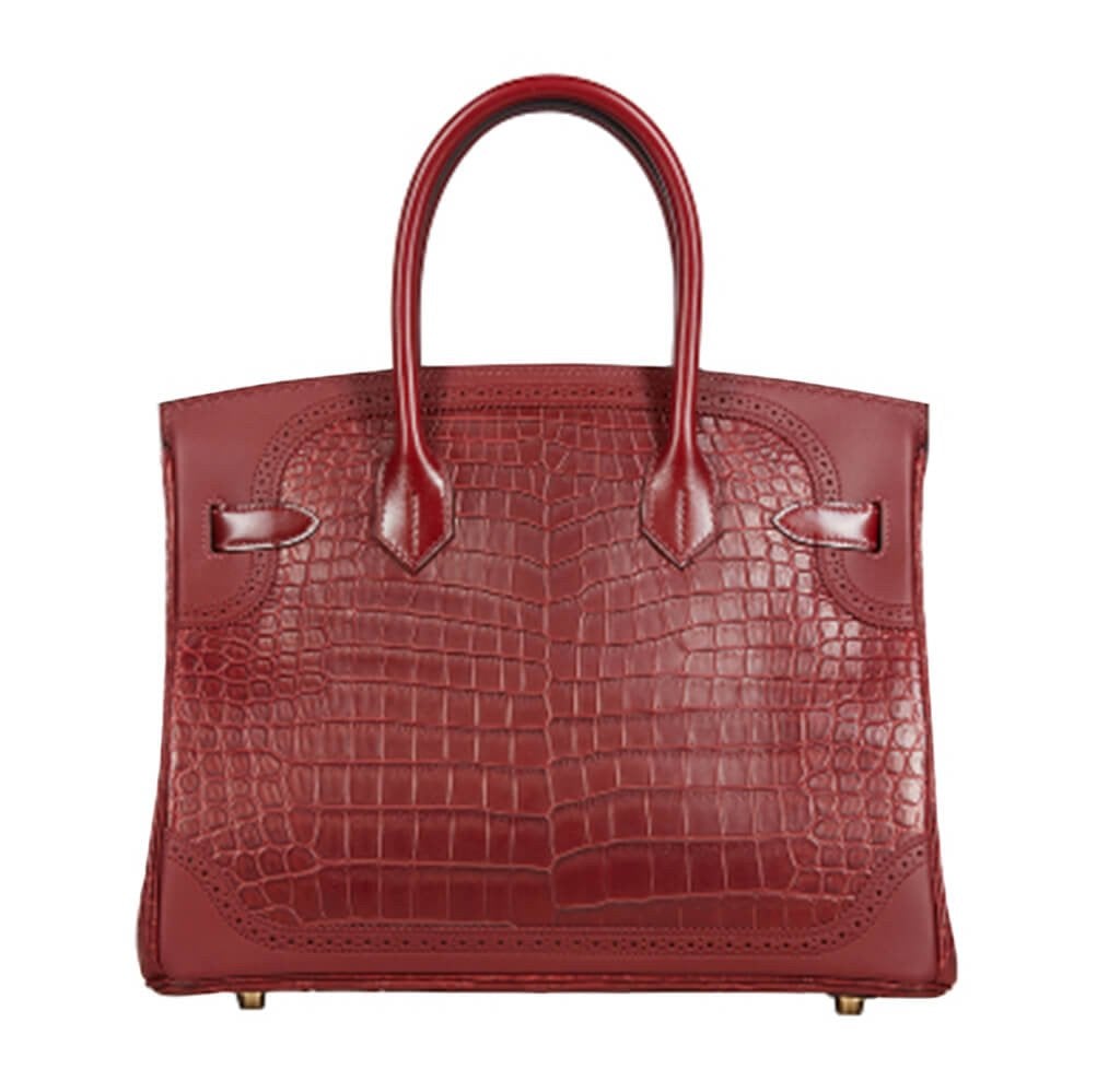 HermÃƒÆ’Ã‚Â¨s Ghillies Birkin 30 Bag Bourgogne