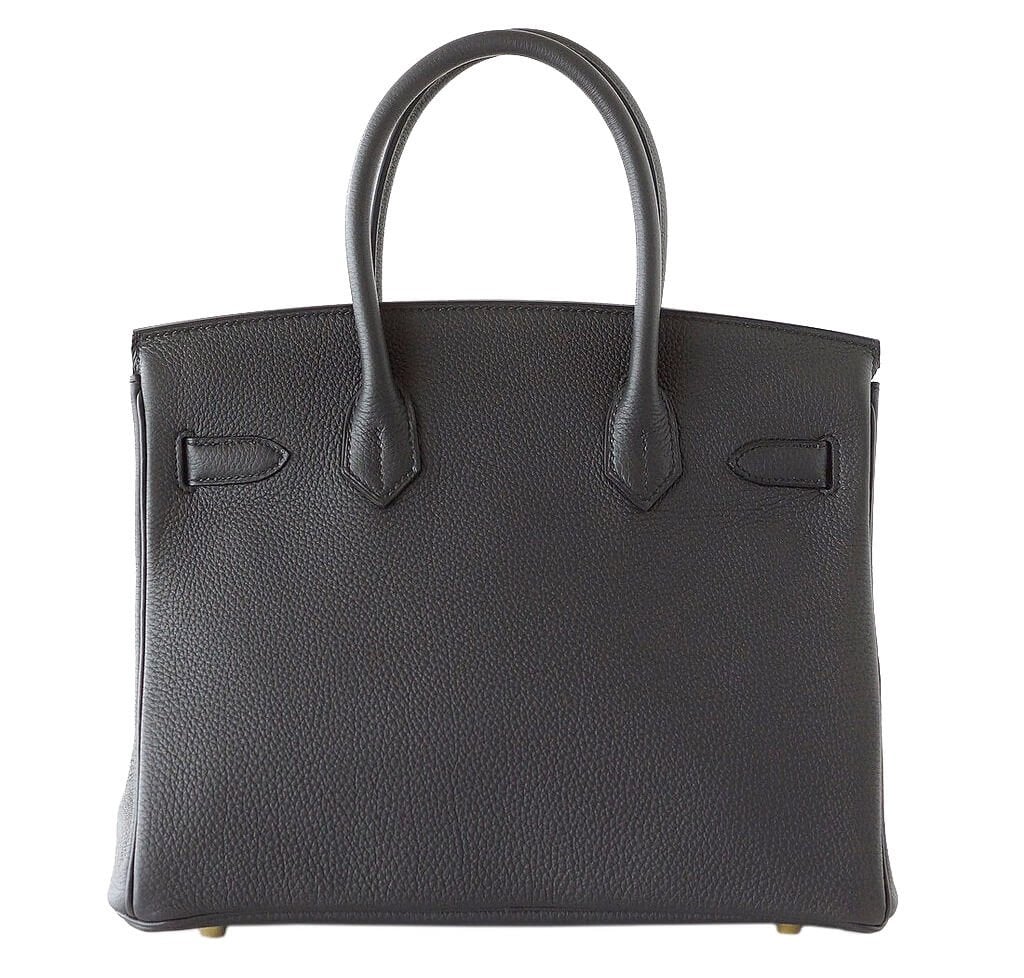 HermÃƒÆ’Ã‚Â¨s Birkin 30 Plomb Togo Bag Gold Hardware