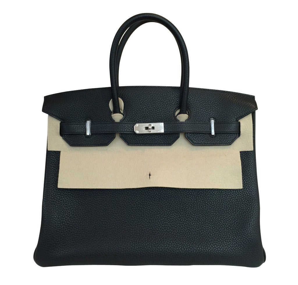 HermÃƒÆ’Ã‚Â¨s Birkin 35 Black Togo Bag PHW