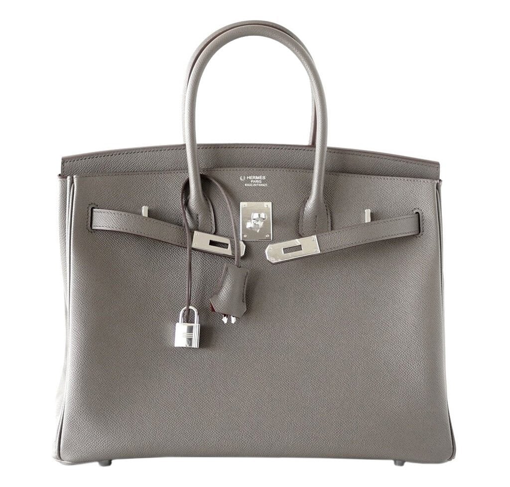 HermÃƒÆ’Ã‚Â¨s Special Order Birkin 35 Bag Etain
