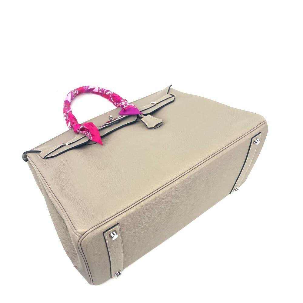 HERMÃƒÆ’Ã‹â€ S Togo Birkin 40 -ÃƒÆ’Ã¢â‚¬Â°toupe Grey