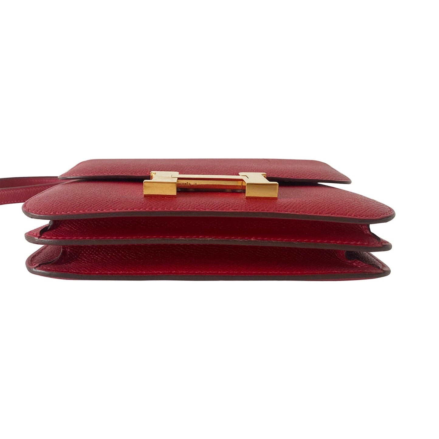HermÃƒÆ’Ã‚Â¨s Mini Constance 18 Red Epsom