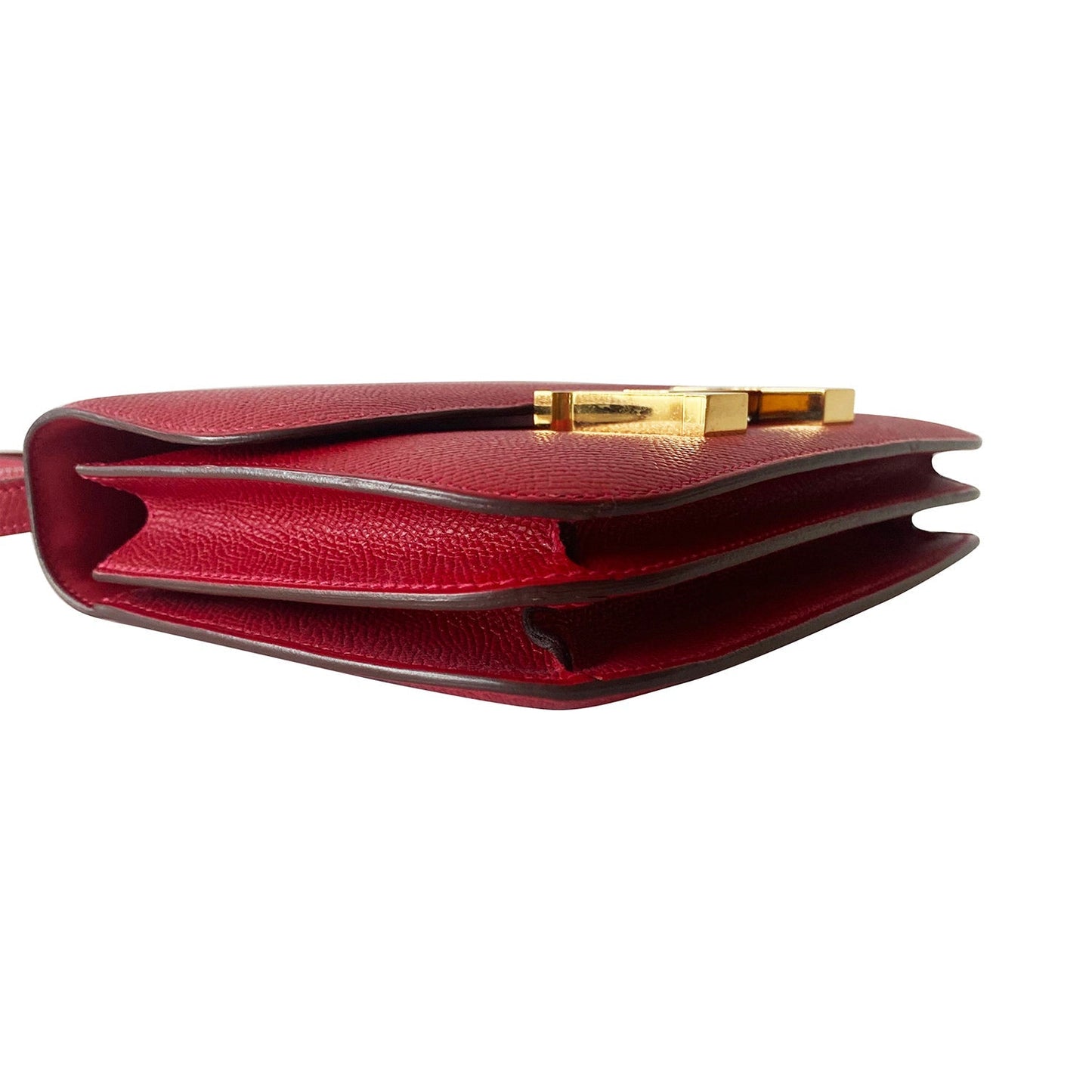 HermÃƒÆ’Ã‚Â¨s Mini Constance 18 Red Epsom