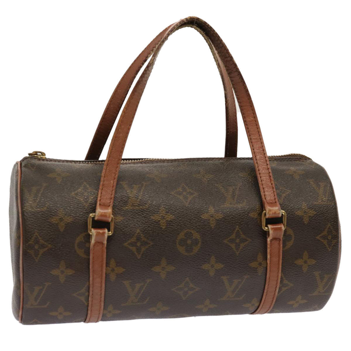 LOUIS VUITTON Monogram Papillon 26 old model Hand Bag Vintage M51366 hk1191