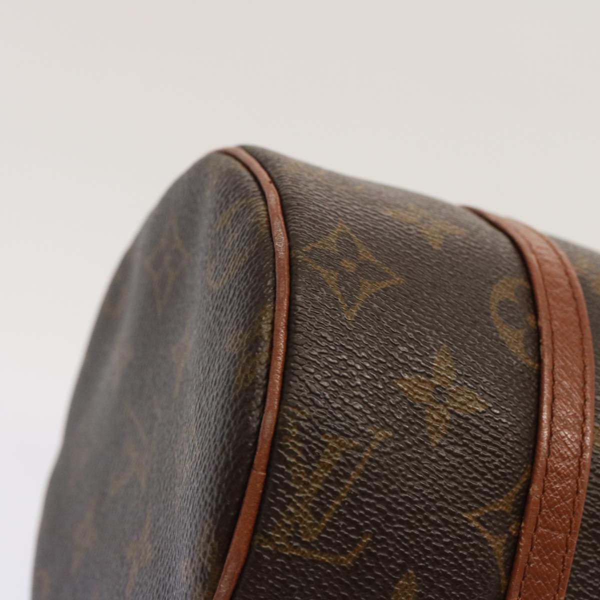 LOUIS VUITTON Monogram Papillon 26 old model Hand Bag Vintage M51366 hk1191