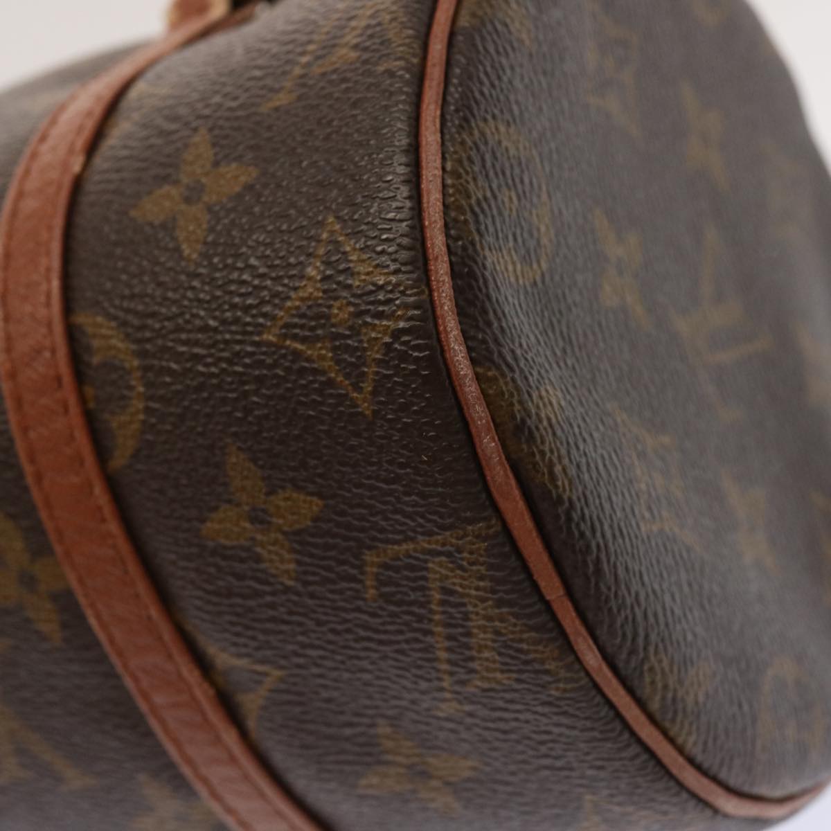 LOUIS VUITTON Monogram Papillon 26 old model Hand Bag Vintage M51366 hk1191