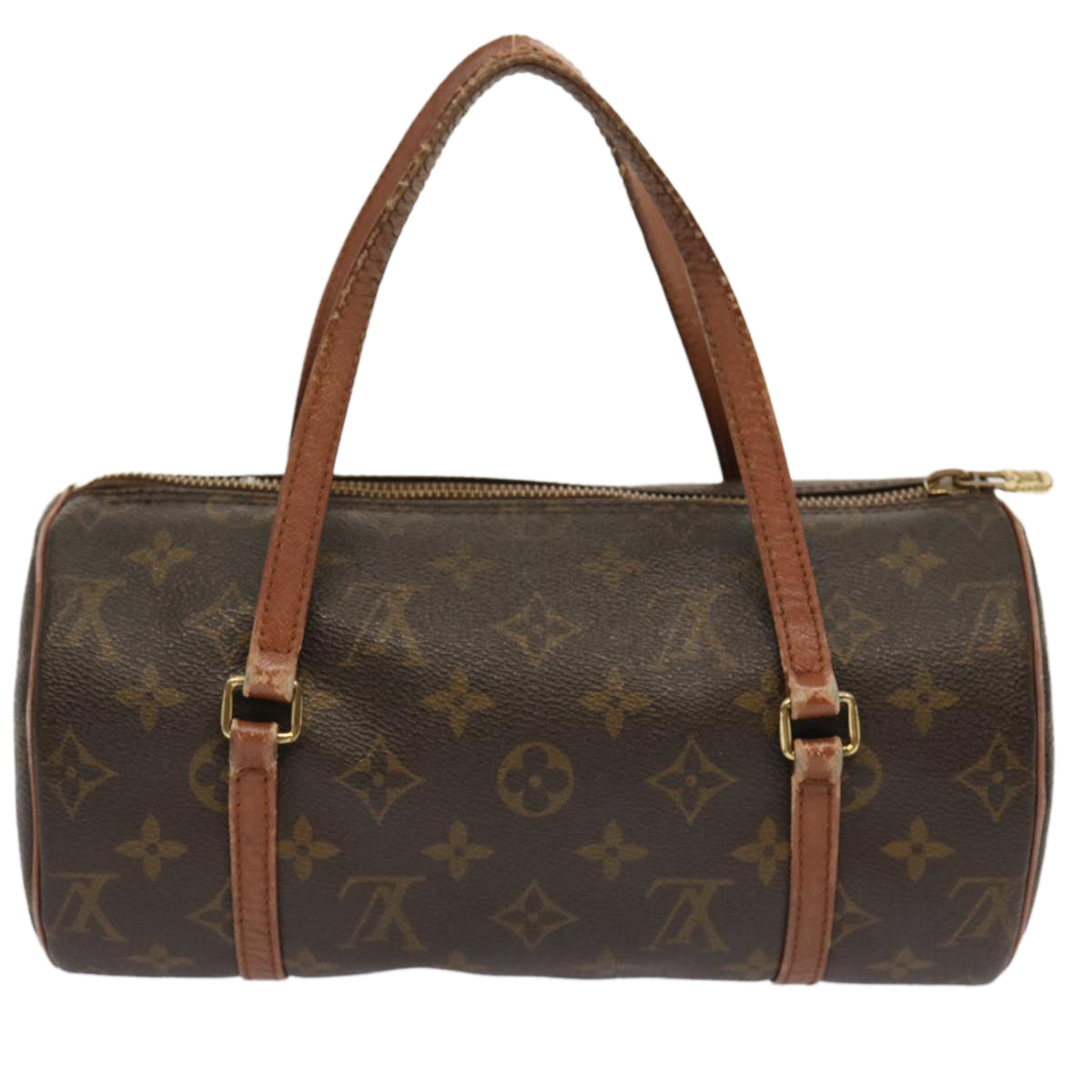 LOUIS VUITTON Monogram Papillon 26 old model Hand Bag Vintage M51366 hk1191
