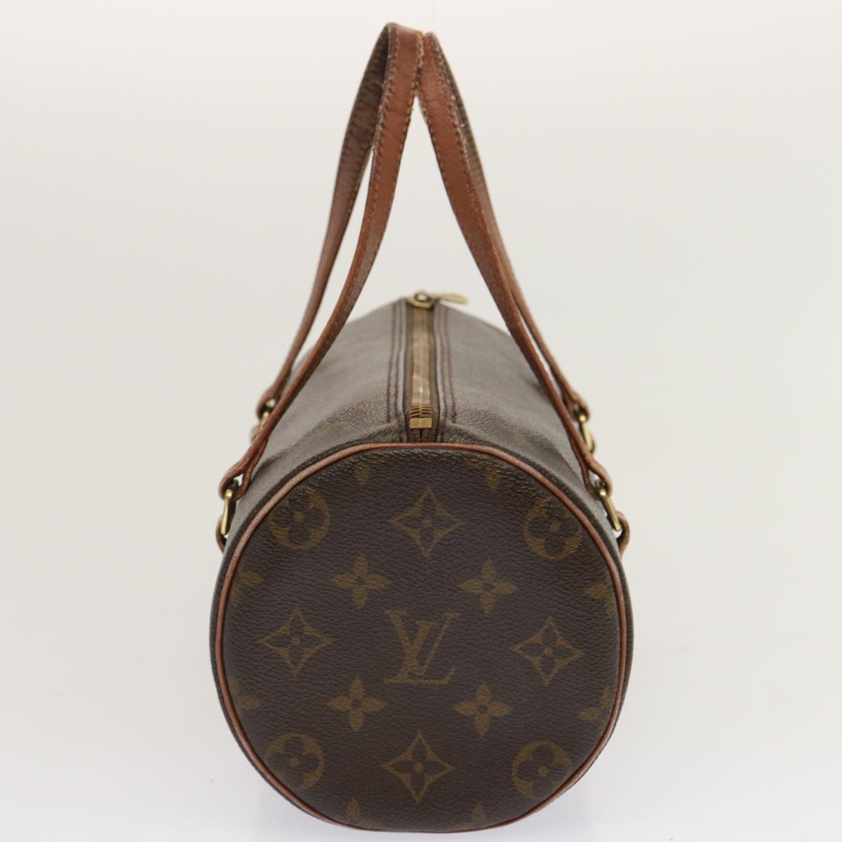 LOUIS VUITTON Monogram Papillon 26 old model Hand Bag Vintage M51366 hk1191