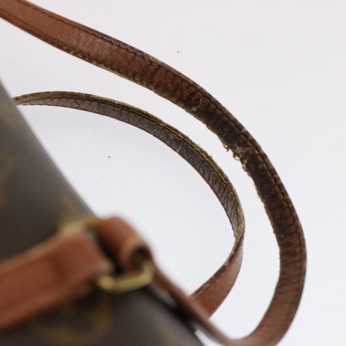 LOUIS VUITTON Monogram Papillon 26 old model Hand Bag Vintage M51366 hk1191