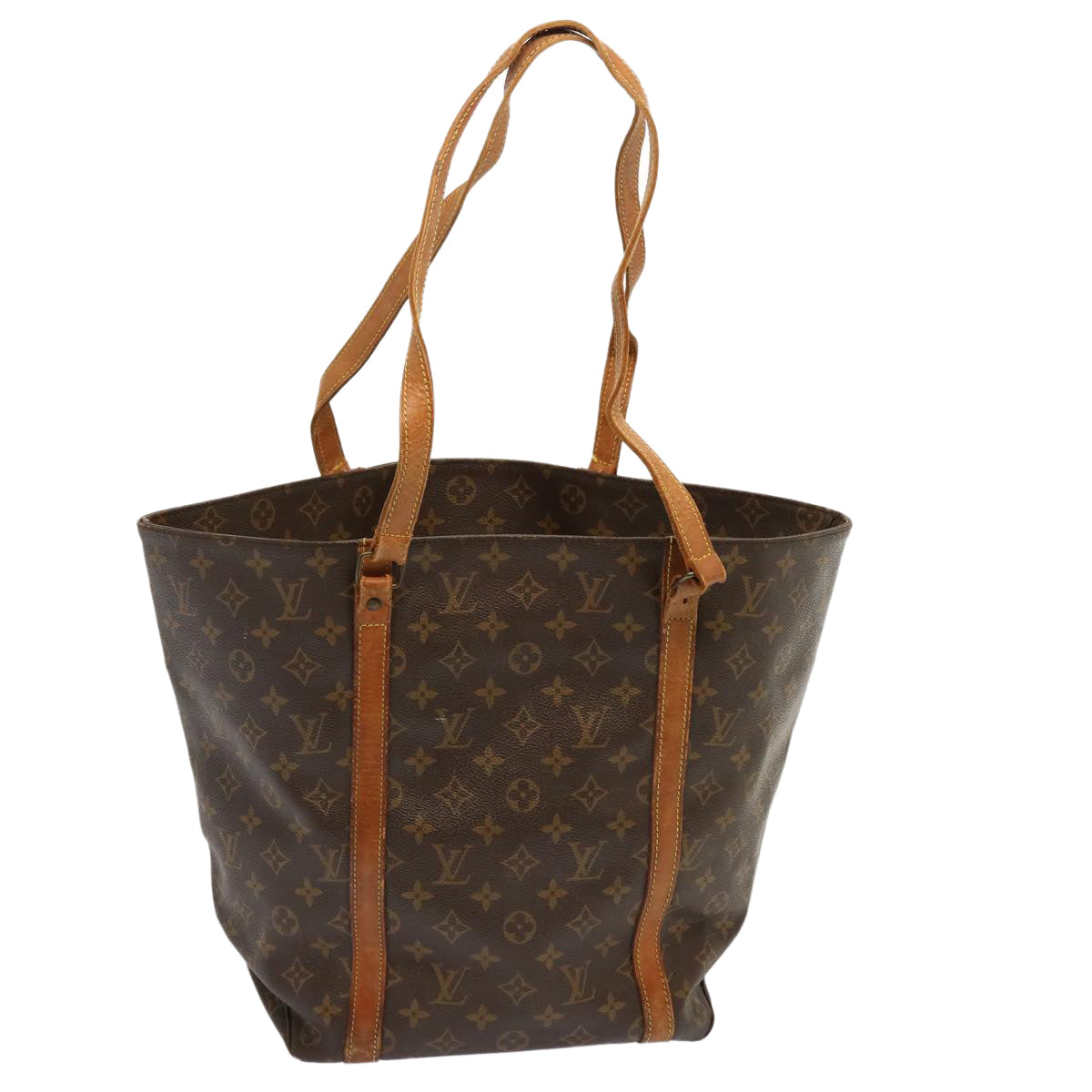 LOUIS VUITTON Monogram Sac Shopping Tote Bag M51108 LV hk1230