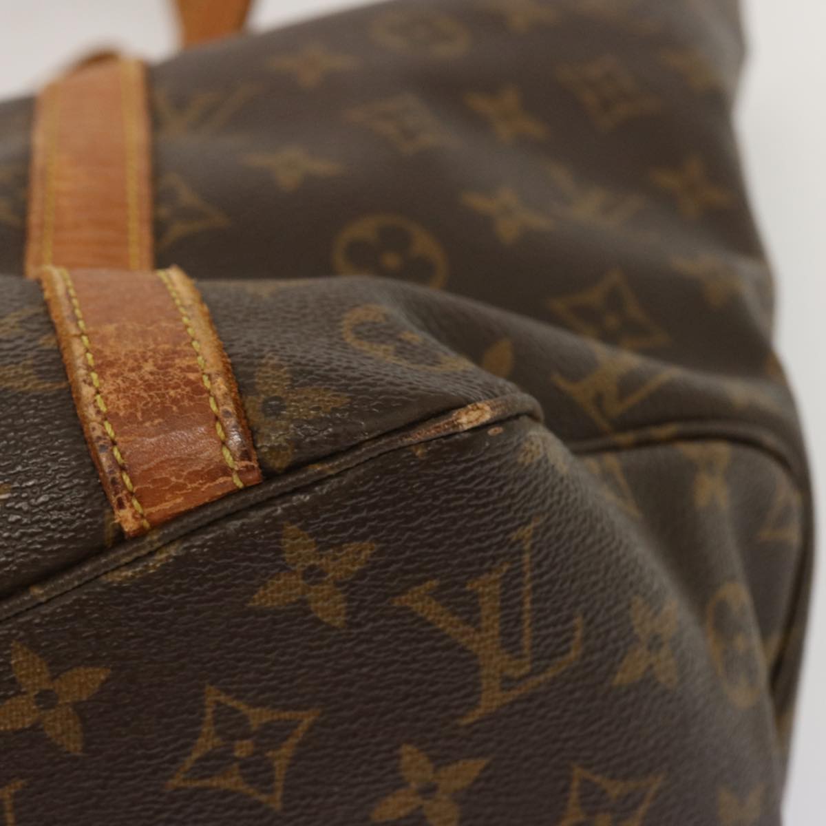 LOUIS VUITTON Monogram Sac Shopping Tote Bag M51108 LV hk1230