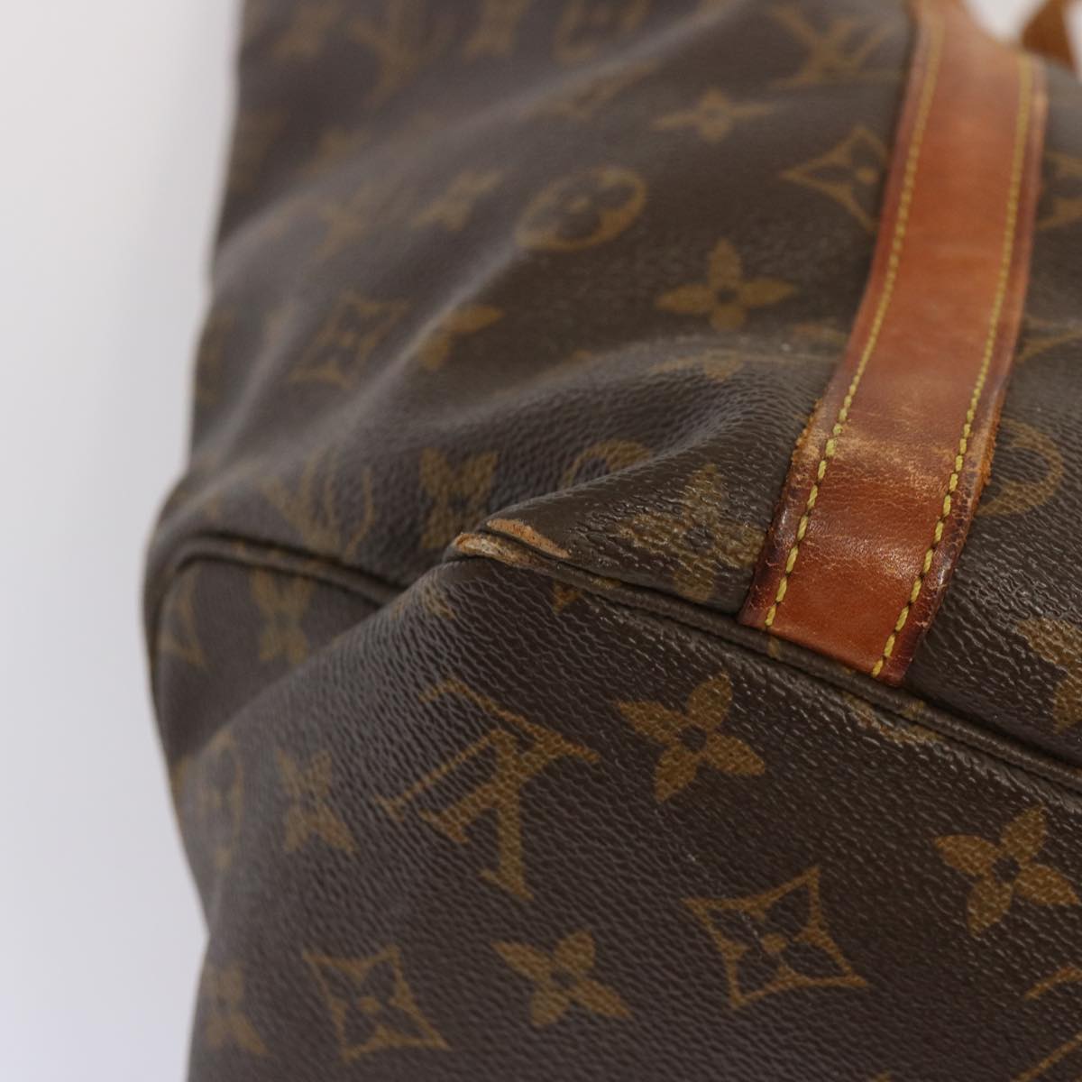 LOUIS VUITTON Monogram Sac Shopping Tote Bag M51108 LV hk1230