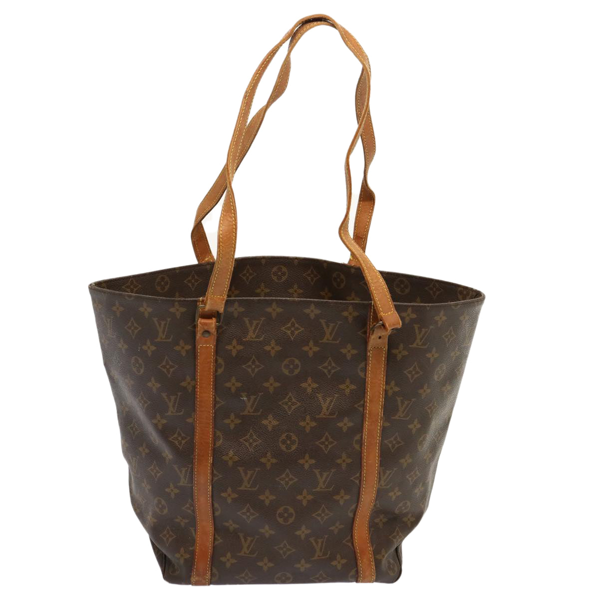 LOUIS VUITTON Monogram Sac Shopping Tote Bag M51108 LV hk1230