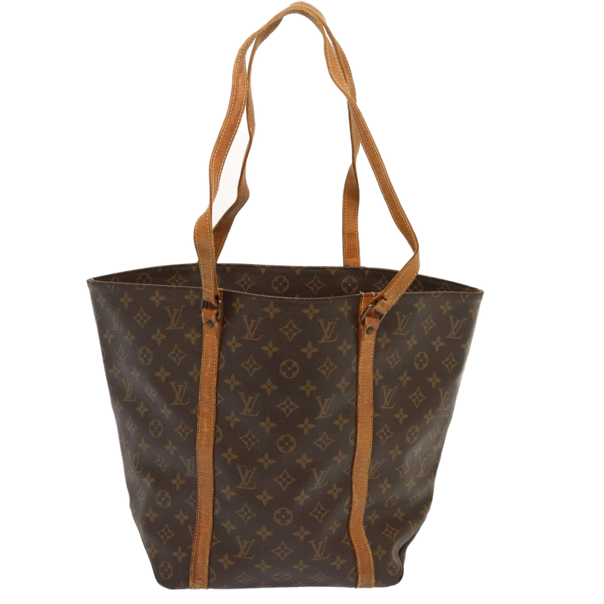 LOUIS VUITTON Monogram Sac Shopping Tote Bag M51108 LV hk1230